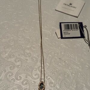 Swarovski Gold Chain Necklace